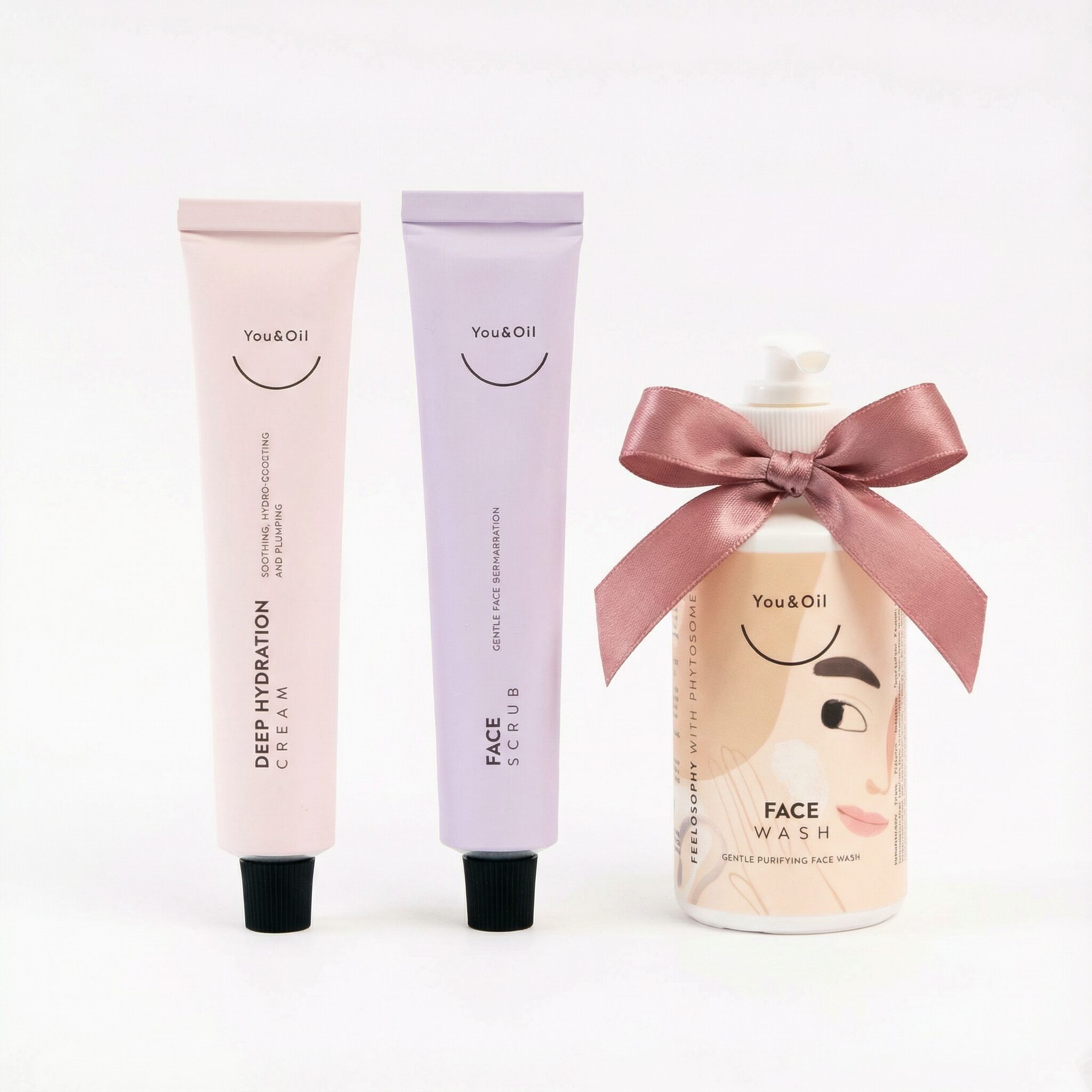 Starter set for dry skin + Face Wash Present